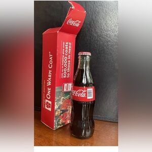 Coca-Cola￼Bottle Boxed One Love One Warm Coat Promotion 2017